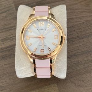 Citizen Gold/Pink band.